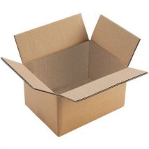 Caixa de Cartão Canelado Duplo 800x500x500mm - 200L - Reciclável e Reciclado - Manutan Expert