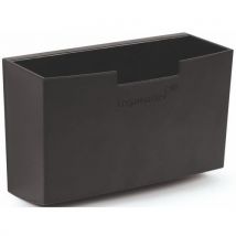 Legamaster - Porta-acessórios preto para quadro de vidro,