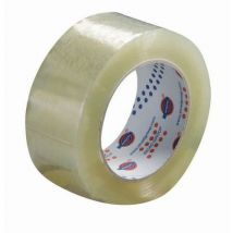 Lote 36 Rolos Fita Adesiva Polipropileno High Tack Transparente 48mm x 100m - Silenciosa e Resistente para Grandes Volumes