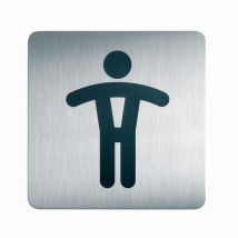 Pictograma quadrado para sanitários - Homens