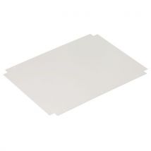 Placa inferior para armário de correio Q