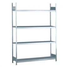 Estante de grandes dimensões Easy-Fix Plus - prateleiras galvanizadas
