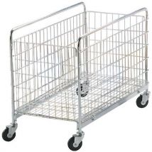 Carro gradeado dobrável - Capacidade 100 kg