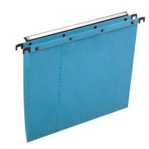 25 Unidades de Pasta suspensa kraft com botões de pressão ultimate - Para gaveta - Fundo em V