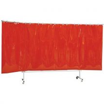 Biombo móvel de lamelas - Acabamento standard