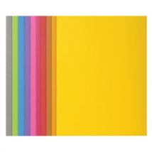 1 Jogo de Bolsas interiores de cores vivas Rocks 220 - Cartão de 210 g - Formato de 24 x 32 cm - Pacote de 100 - Exacompta