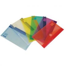 6 Sobre de presentación - Formato cheque - Colores surtidos