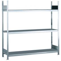 Estante de grandes dimensões Easy-Fix Plus - prateleiras galvanizadas