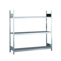 Estante de grandes dimensões Easy-Fix Plus - prateleiras galvanizadas