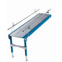 Transportador gravítico TRS com rolos em aço Ø 60 mm - Somefi