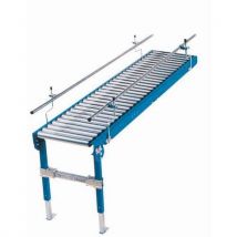 Transportador gravítico TRS com rolos em aço Ø 60 mm - Somefi