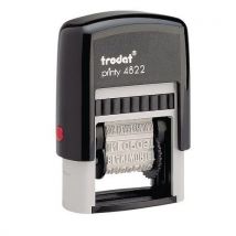 Trodat - Carimbo padrão, ref. Fab.: 4822 – mod.: carimbo e datador,