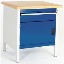 Bancada de trabalho fixa monobloco Cubio