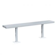 Banco de metal para abrigo para fumadores básico - Lieusaint