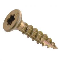 500 Unidades de Parafuso madeira em estrela, aço, 4 mm