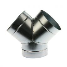 Derivação a 45° para mangas de ventilações rígidas - Ø 80 a 125 mm