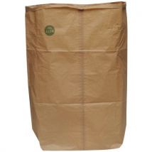 50 Unidades de Saco de lixo de papel biodegradável - resíduos verdes - 70 a 140 L