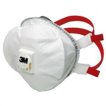 3M - Máscara Respiratória FFP3 D 8835+ com Válvula - Proteção contra Vapores Nocivos e Fumos Metálicos
