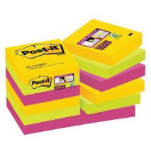 1 Jogo de Post-it Super Sticky Sortidos