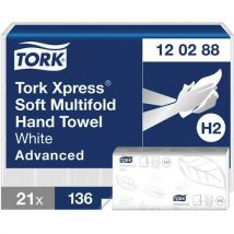 21 Toalhetes Tork Advanced H2 - encaixados