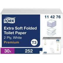 30 Papel higiénico Premium extrassuave Tork - Folha