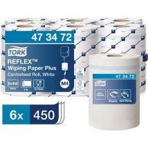 Tork - Rolo Maxi Branco 450 Folhas Reflex Plus - Uso Alimentar - 100% Reciclado