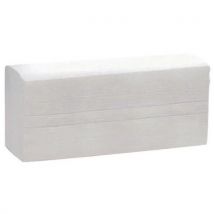 Branco - Toalhetes Dobrados em Z Reciclados - 2 Folhas - 150 Unidades - Eco-responsável - Manutan Expert