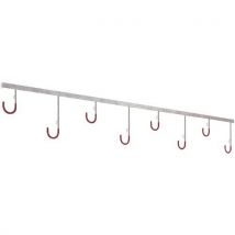 Suporte Bicicletas Galvanizado 3808 - 8 Lugares Suspenso - Ideal para Garagens - Aço Resistente - WSM