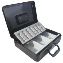 Caixa de dinheiro com chave - Manutan