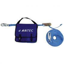 Honeywell - Linha de vida móvel com correia com 2 mosquetões giratórios,