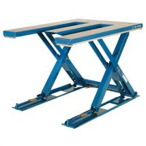 Mesa elevatória ergonómica, fixa e extraplana MX-10 - Capacidade: 1000 kg