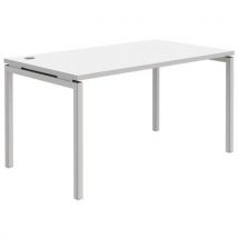 Secretária Open - Branco/branco