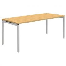 Secretária Open - Faia/branco