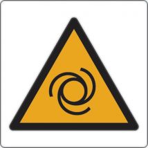 Painel de perigo - Arranque automático - alumínio