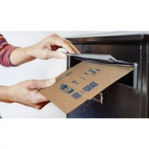 Jovipack - 100 envelopes almofadados plástico bolhas – kraft – 18x26 cm,