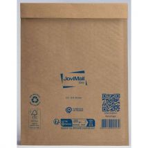 Jovipack - 100 envelopes almofadados plástico bolhas – kraft – 24x33 cm,