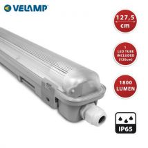 Velamp - Barra 120 cm com 1 tubo led de 18 w incluído – branco frio,