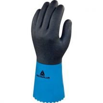 Delta Plus - Luva pvc/nitrilo 30cm azul 9,