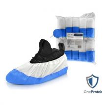 OneProtek - Capas para sapatos bimaterial pp/cpe alta resistência – t. Único,