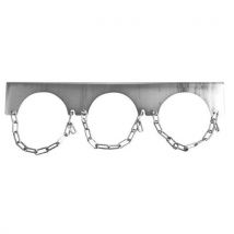 Suporte de parede para botijas de gás - 3 botijas