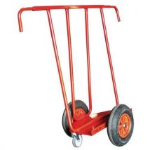 Carro porta-painéis ergonómico - Rodas pneumáticas - Capacidade de carga de 400 kg