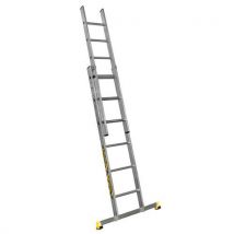 Escada extensível manual de 2 secções