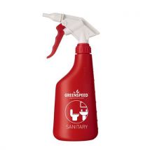Spray vazio com capacidade de 650 mL, para casa de banho - Vermelho