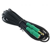 Extensão para ficha de áudio de 3,5 mm st PC99 - 3 m