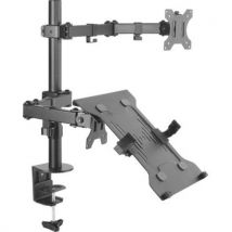 CUC - Coluna articulada sup. Duplo computador portátil+ecrã 13-32,