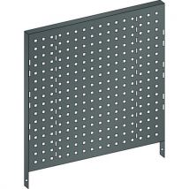 Lista - Parede traseira perfurada lxa 660x640mm preto,