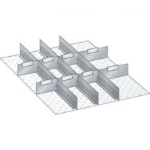 Lista - Material de subdivisão para gavetas com 459x612x150 mm,