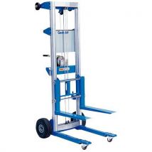 Empilhador manual Genie Lift ergonómico - Capacidade de carga de 180 a 225 kg - Padrão