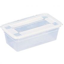 Caixa Gastronorme GN 1/3 Polipropileno Transparente 3.5L - Uso Alimentar e Câmara Fria - Matfer