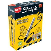 12 Unidades de Marcador permanente metálico Sharpie Pro